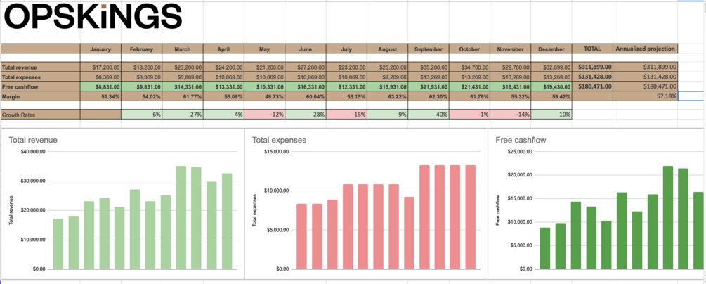 Cashflow Tracking Sheet